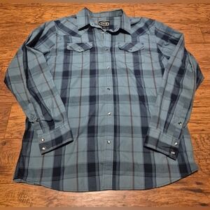 Mens Gibson Pearl Snap Size Xl